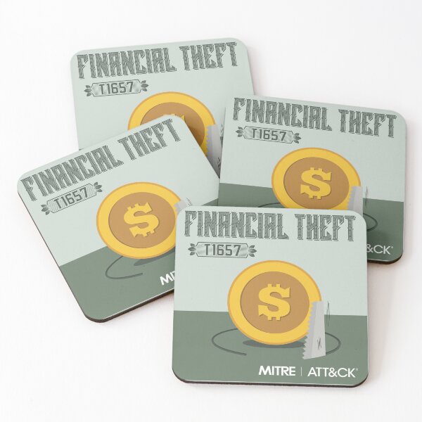 Item preview, ATT&CK T1657 - Financial Theft designed and sold by MITRE ATT&CK.