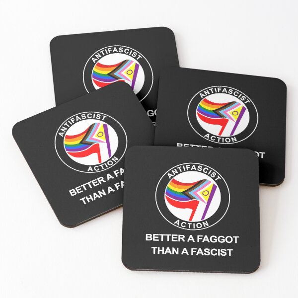 Item preview, Better a faggot than a fascist designed and sold by remerasnerdas.