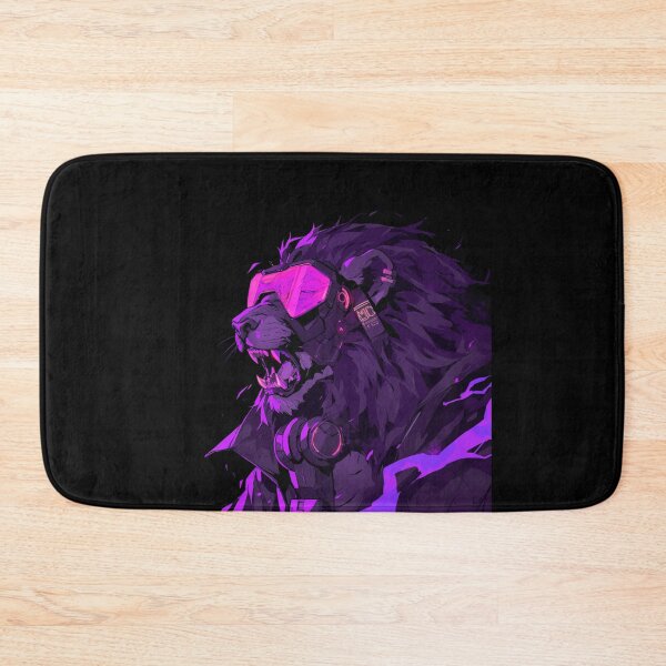 Item preview, Cyber Black Lion // Black Lion // Cool Animal // Cyber Animal // Animal Art // Animal Warrior // Animal Cute Art // Gaming Aesthetic stickers designed and sold by SMARTKIT  DESIGNAGENCY.