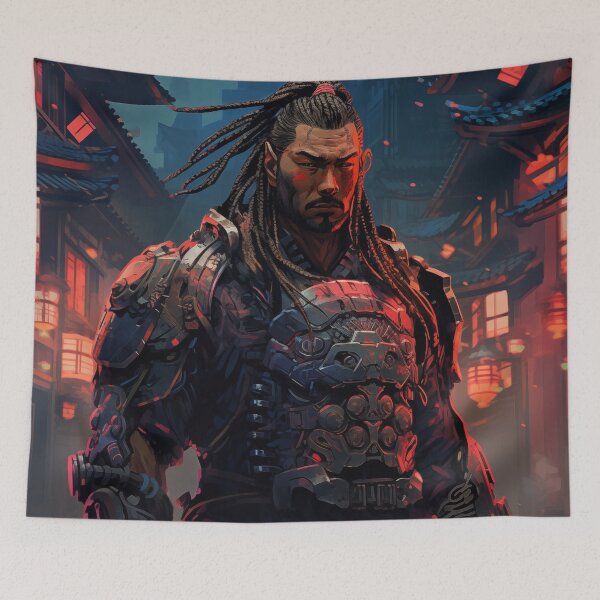 Item preview, Cyberpunk Samurai designed and sold by Rtymer.
