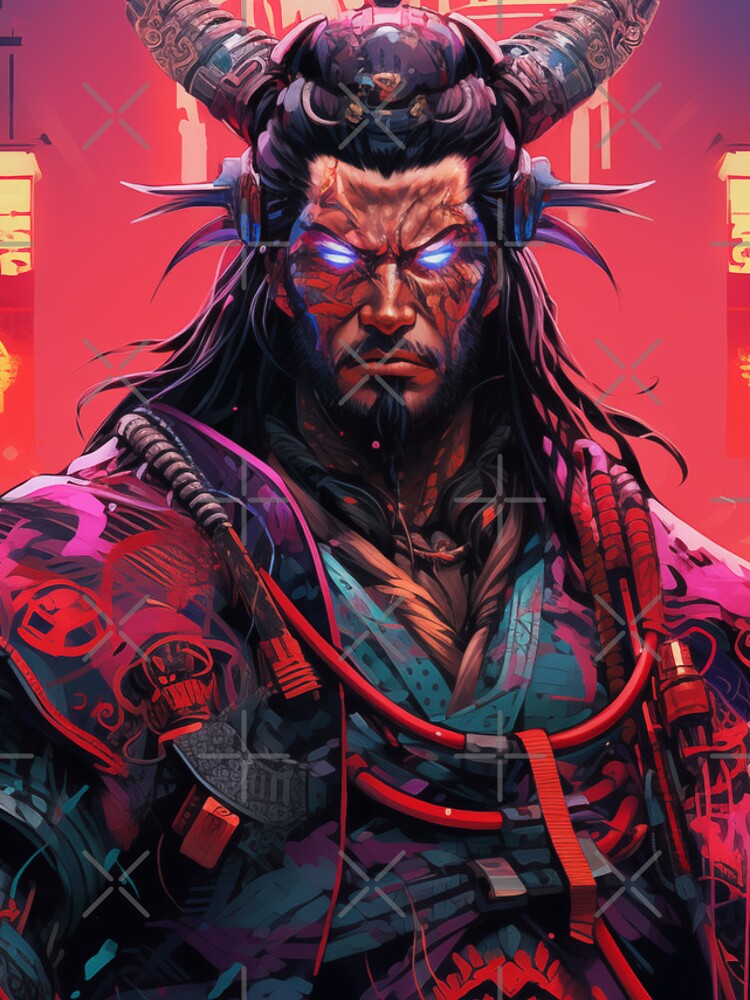 Thumbnail 4 of 4, iPhone Case, Cyberpunk Samurai designed and sold by Rtymer.