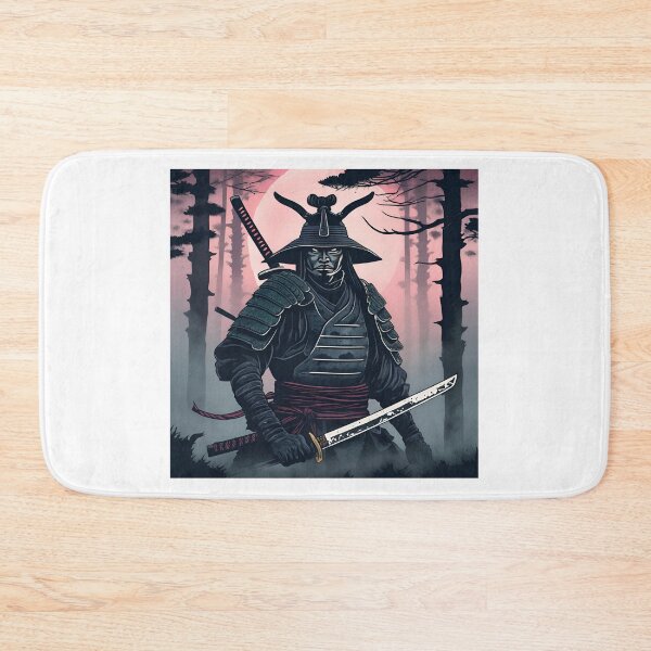Item preview, Dark Ancestral Japanese Samurai Drawn designed and sold by Gina-Rosa.