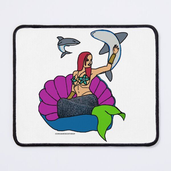 Item preview, Siren and Her Sharks designed and sold by johnjnorthrop.