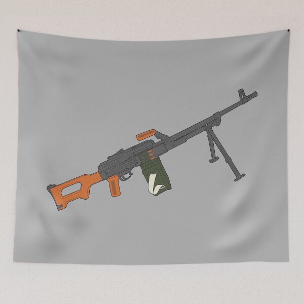 Item preview, Kalashnikov machine gun minimalism designed and sold by FAawRay.