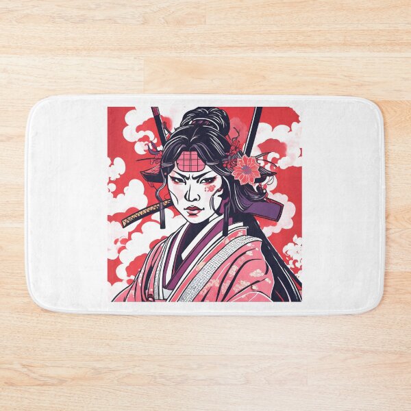 Item preview, Women Ancestral Japanese Samurai Drawn designed and sold by Gina-Rosa.