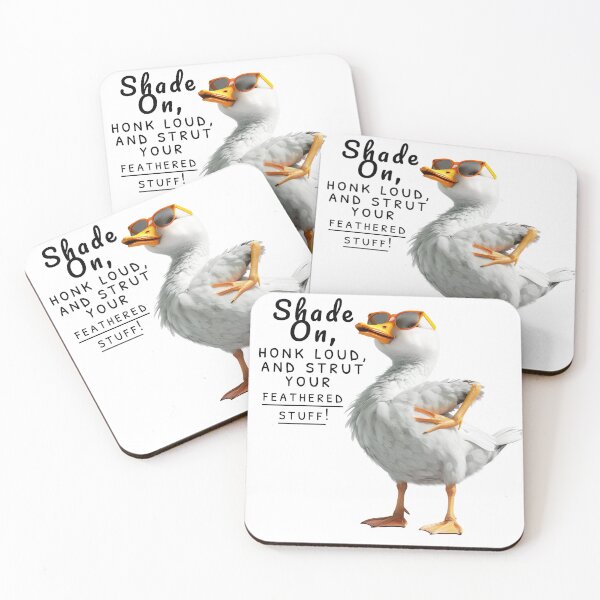 Item preview, Duck Goose with shades Shade on, Honk louid and strut your feathered stuff designed and sold by Dominika Farkašová.