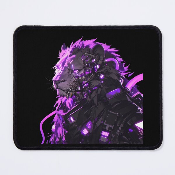 Artikelvorschau, Cyber Black Lion / / Schwarzer Löwe / / Cooles Tier / / Cyber-Tier / / Tierkunst / / Tierkrieger / / Niedliche Tierkunst / / Ästhetische Gaming-Aufkleber entworfen und verkauft von SMARTKIT DESIGNAGENCY.
