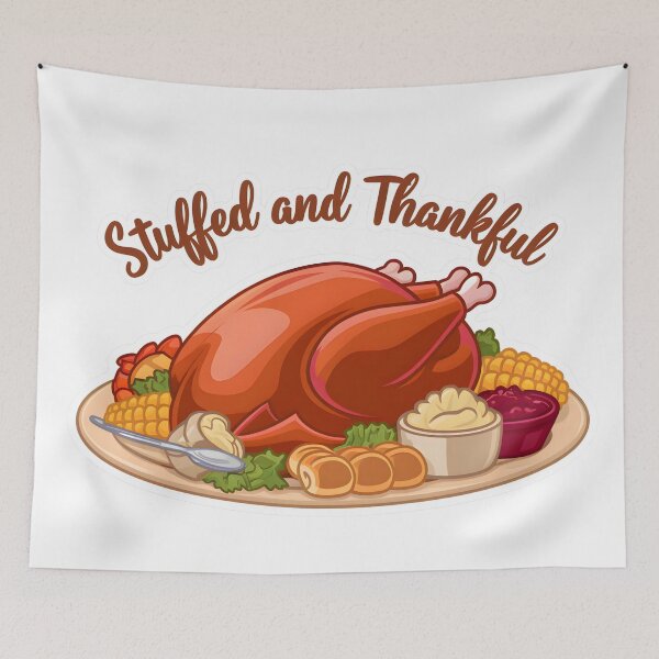 Item preview, Stuffed and thankful  designed and sold by HopInStyle31.