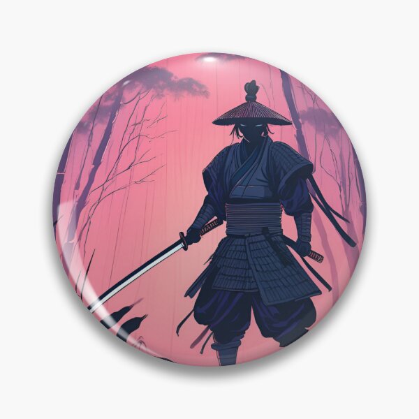 Item preview, Dark Ancestral Japanese Samurai Drawn designed and sold by Gina-Rosa.