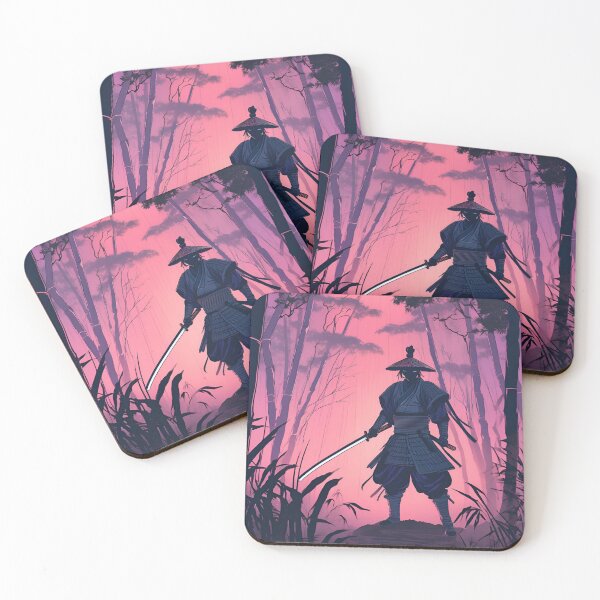 Item preview, Dark Ancestral Japanese Samurai Drawn designed and sold by Gina-Rosa.