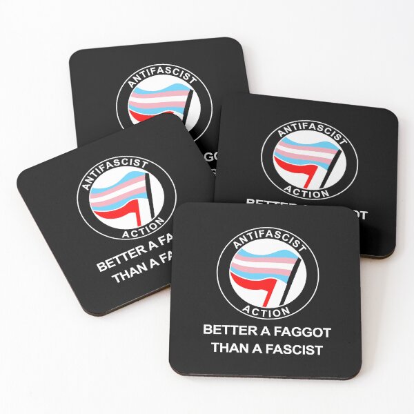 Item preview, Better a faggot than a fascist designed and sold by remerasnerdas.