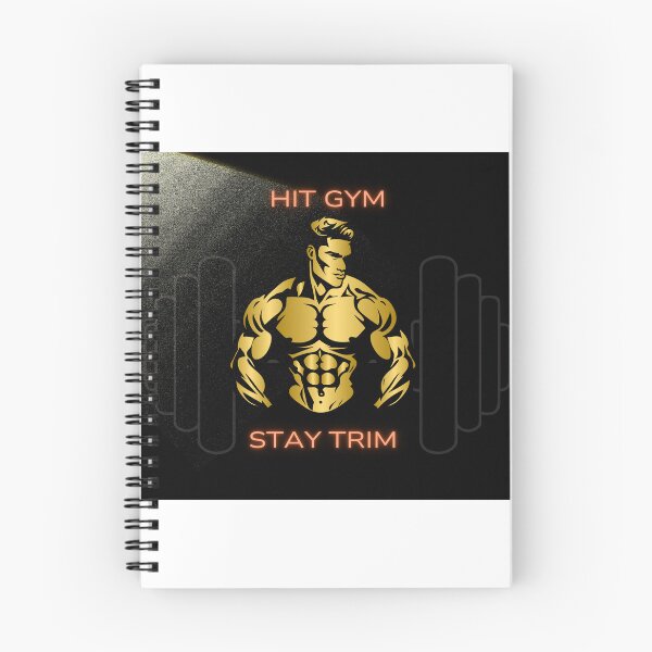 Item preview, Hit Gym Stay Trim Poster designed and sold by DucereCreations.