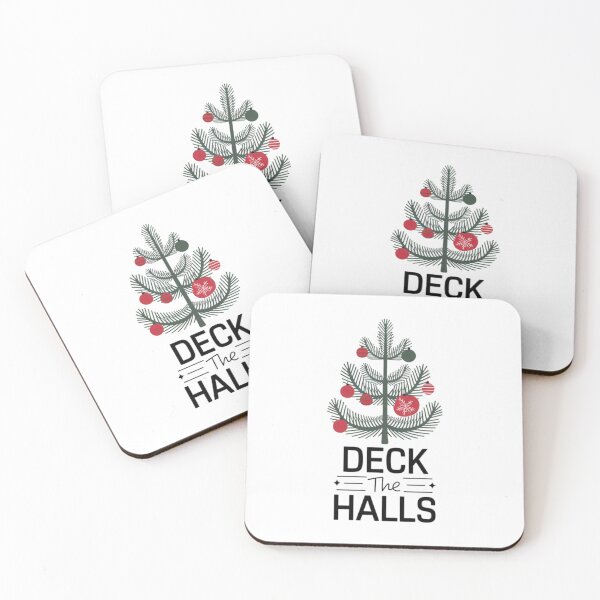 Item preview, Deck the Halls Tree designed and sold by FunkyCatDesigns.