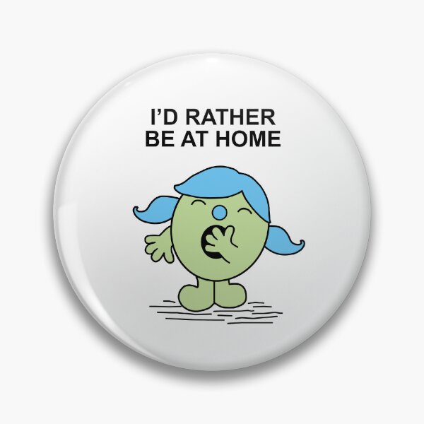 Item preview, Little miss I'd Rather be at Home designed and sold by Scat the cat.