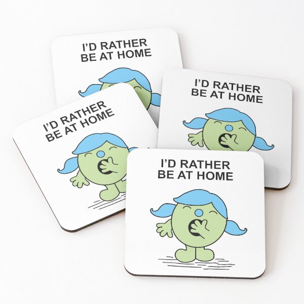 Item preview, Little miss I'd Rather be at Home designed and sold by Scat the cat.