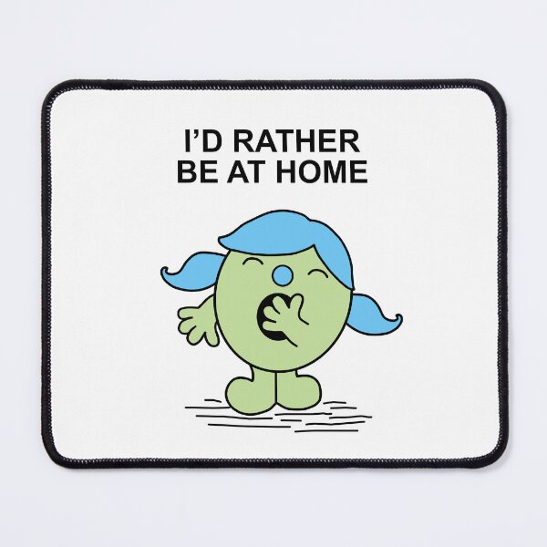 Item preview, Little miss I'd Rather be at Home designed and sold by Scat the cat.