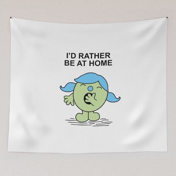 Item preview, Little miss I'd Rather be at Home designed and sold by Scat the cat.