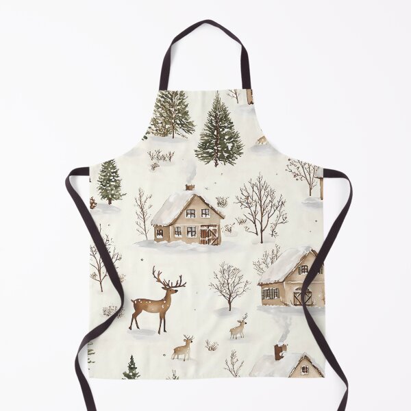 Item preview,  The village is covered with snow. Winter landscape. designed and sold by MagelliShop.