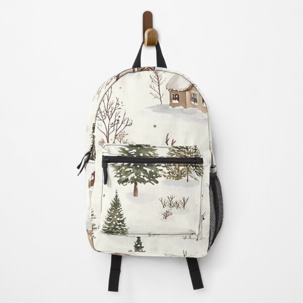 Item preview,  The village is covered with snow. Winter landscape. designed and sold by MagelliShop.