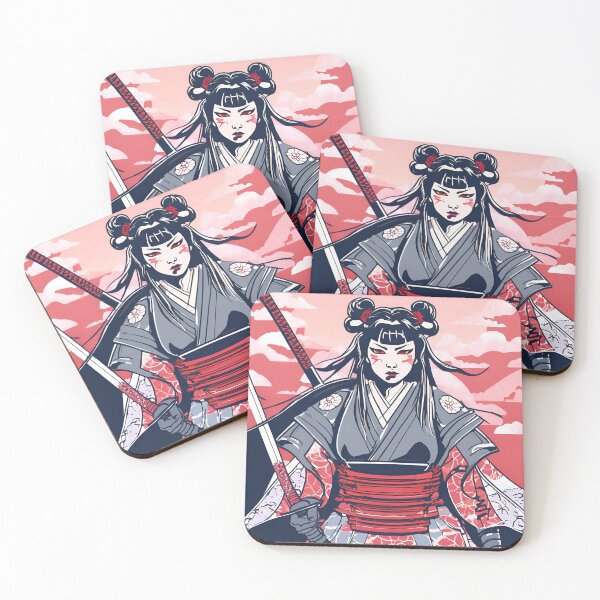 Item preview, Women Ancestral Japanese Samurai Drawn designed and sold by Gina-Rosa.