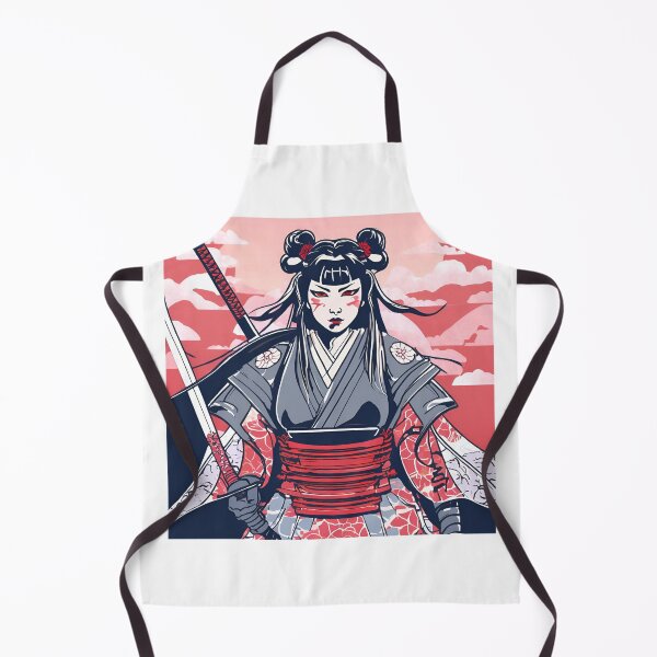 Item preview, Women Ancestral Japanese Samurai Drawn designed and sold by Gina-Rosa.