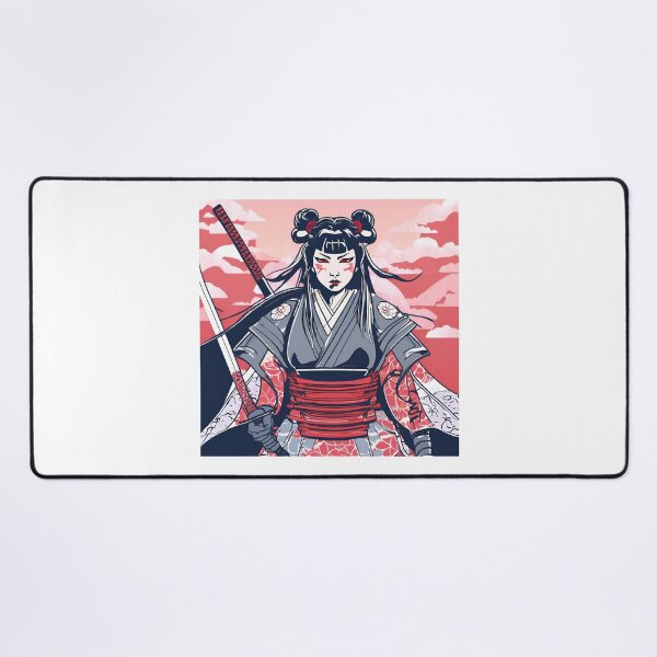 Item preview, Women Ancestral Japanese Samurai Drawn designed and sold by Gina-Rosa.