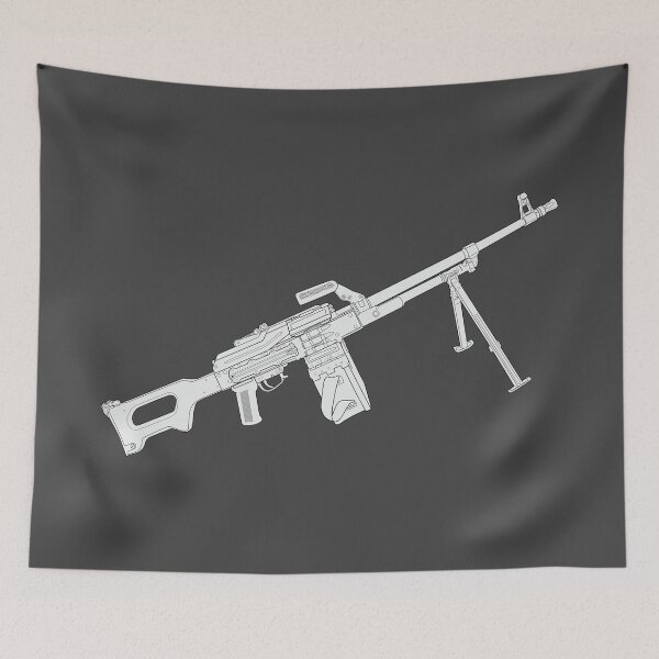 Item preview, Kalashnikov machine gun minimalism designed and sold by FAawRay.