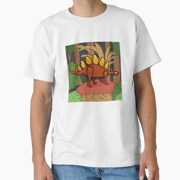 Artikel-Vorschau von Stegosaurus im Wald, designt und verkauft von kidshay.