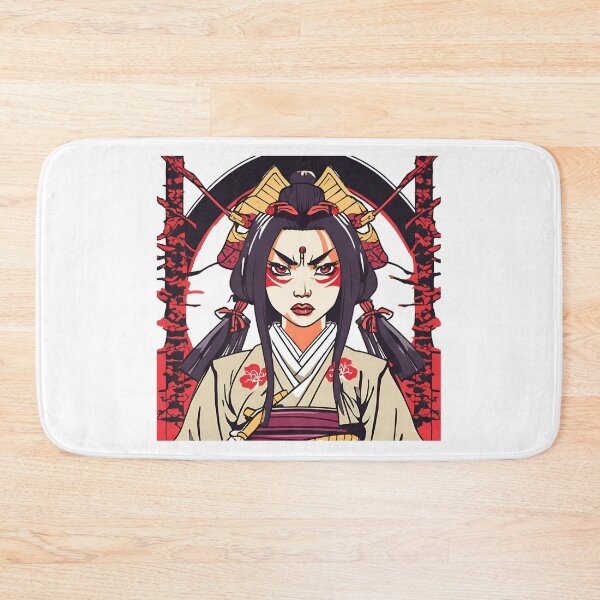 Item preview, Women Ancestral Japanese Samurai Drawn designed and sold by Gina-Rosa.