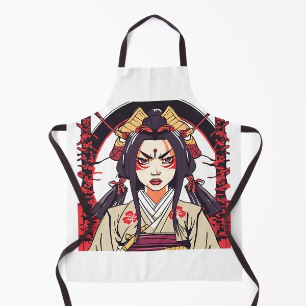 Item preview, Women Ancestral Japanese Samurai Drawn designed and sold by Gina-Rosa.