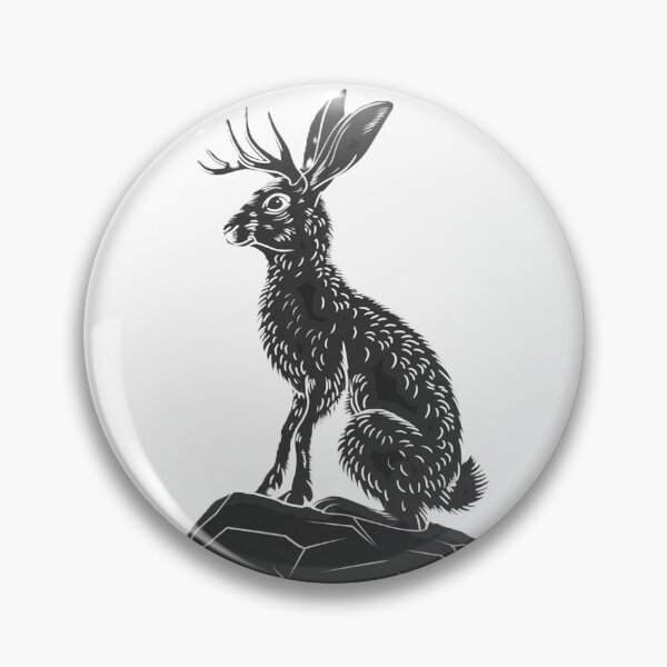 Item preview, Jackalope I Believe designed and sold by FunkyCatDesigns.