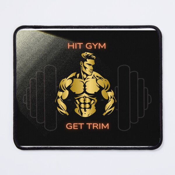 Item preview, Hit Gym Get Trim Poster designed and sold by DucereCreations.