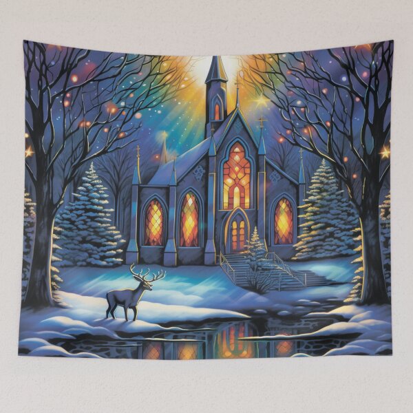 Item preview, Winter pattern.Winter landscape.Neon colors. designed and sold by MagelliShop.