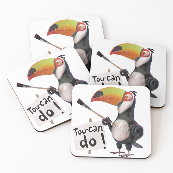 Item preview, quirky bird Tucan Tou-can do? designed and sold by Dominika Farkašová.