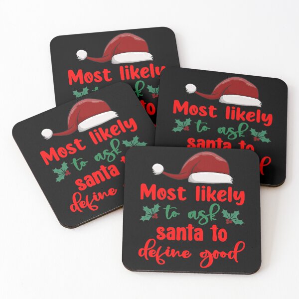 Artikelvorschau, Weihnachtshumor: Am wahrscheinlichsten wird der Weihnachtsmann gebeten, „Gut“ zu definieren entworfen und verkauft von fantasticdesign.