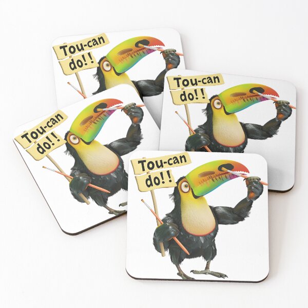 Item preview, quirky bird Tucan Tou-can do? 2 designed and sold by Dominika Farkašová.