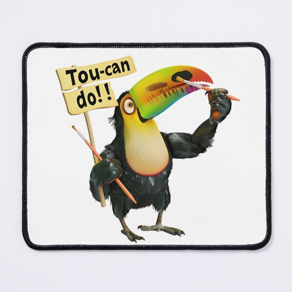 Item preview, quirky bird Tucan Tou-can do? 2 designed and sold by Dominika Farkašová.