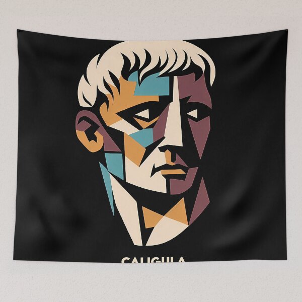 Item preview, Caligula – Contemporary Minimalist Cubic Art designed and sold by OzzFrequency.