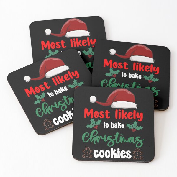 Artikelvorschau, Lustiger Weihnachtshumor Am ehesten Weihnachtsplätzchen backen entworfen und verkauft von fantasticdesign.