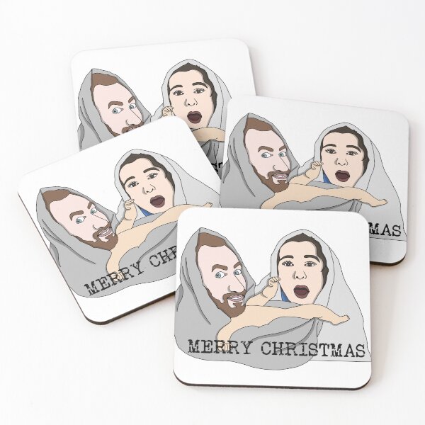 Item preview, Alex Horne Rosie Jones Taskmaster Nativity Merry Christmas designed and sold by CPGemCreations.