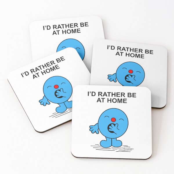 Item preview, Mr. I'd rather be at home Mr Men  designed and sold by Scat the cat.