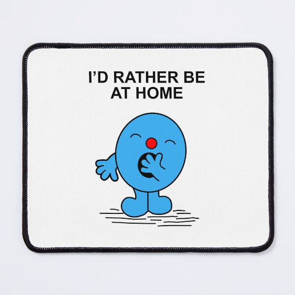 Item preview, Mr. I'd rather be at home Mr Men designed and sold by Scat the cat.