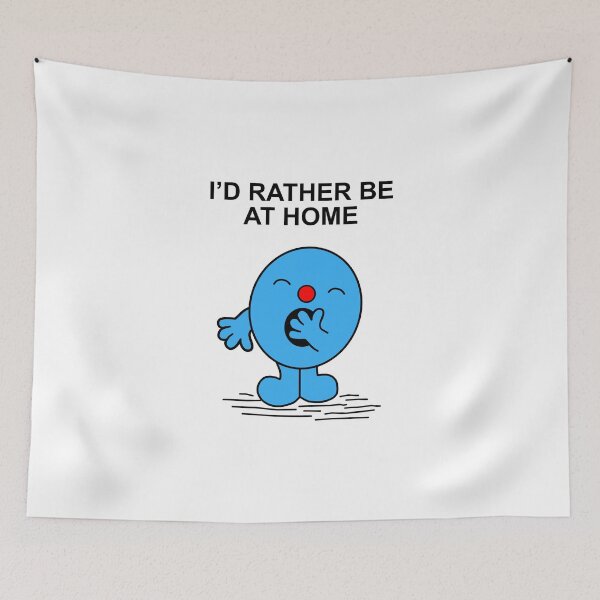 Item preview, Mr. I'd rather be at home Mr Men  designed and sold by Scat the cat.