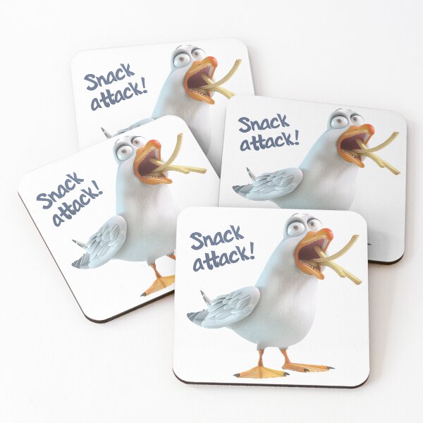 Item preview, quirky bird Pigeon Snack attack designed and sold by Dominika Farkašová.