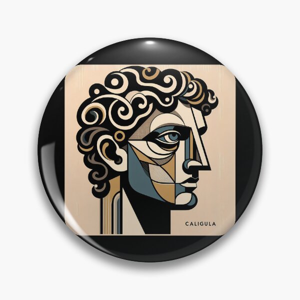 Item preview, Caligula – Contemporary Minimalist Cubic Art designed and sold by OzzFrequency.