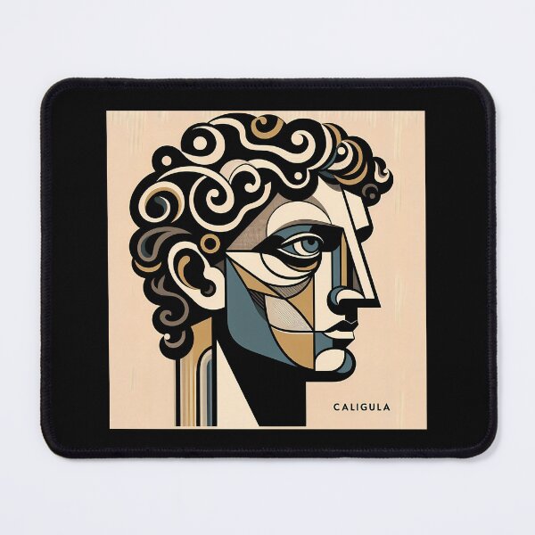 Item preview, Caligula – Contemporary Minimalist Cubic Art designed and sold by OzzFrequency.