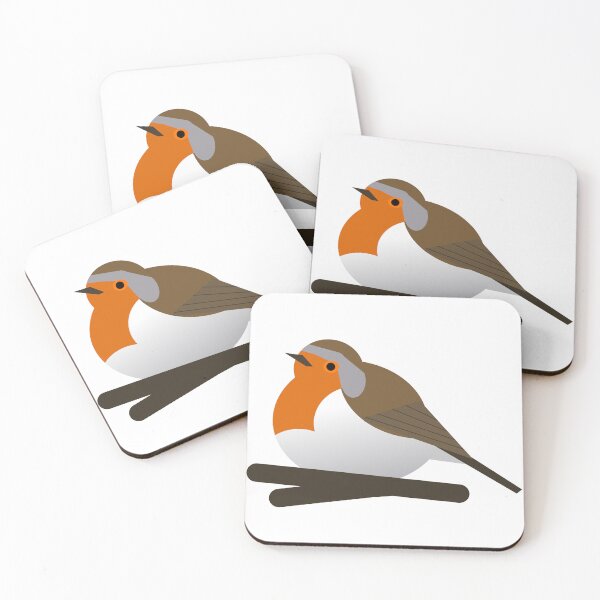 Item preview, Cute great robin bird - birds in my garden designed and sold by mikistudio.