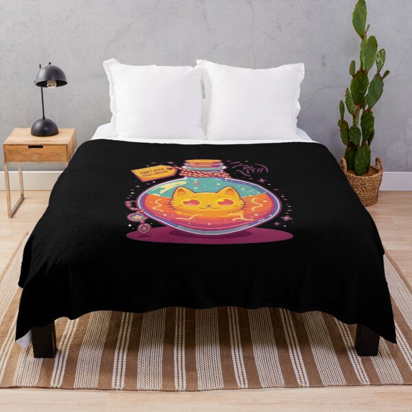 Item preview, Cheerful Cat in a Magic Bottle designed and sold by Lukasz Kobylka.