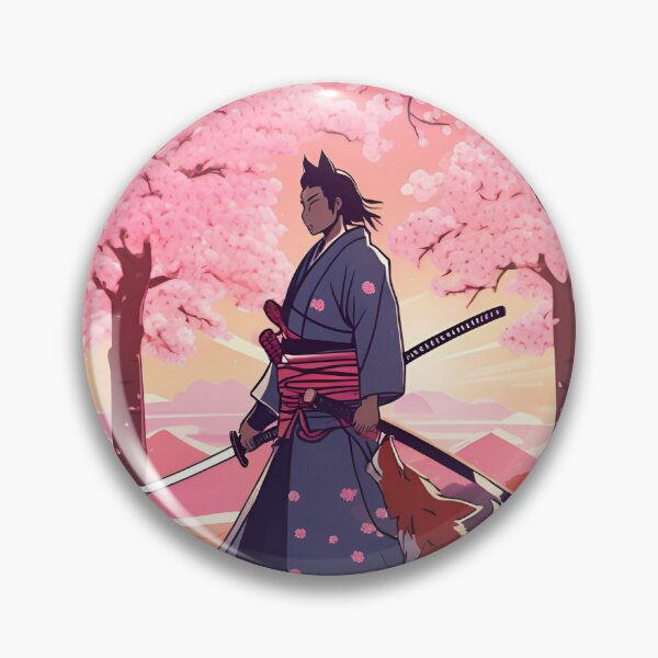 Item preview, Fox &  Ancestral Japanese Samurai Drawn designed and sold by Gina-Rosa.