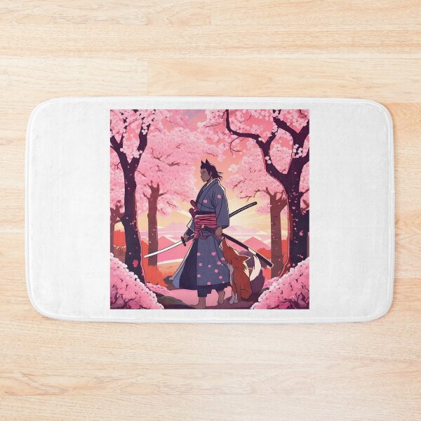 Item preview, Fox &  Ancestral Japanese Samurai Drawn designed and sold by Gina-Rosa.